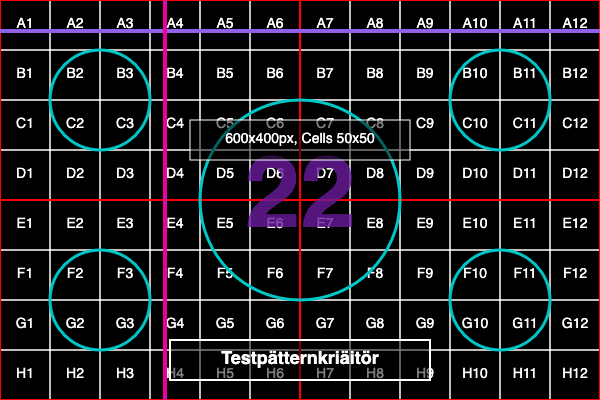 Test Pattern Creator – Tool zum Erstellen von Testmustern